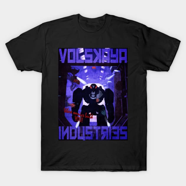 Volskaya Industries Vintage Travel Poster T-Shirt by SLAPAPOW